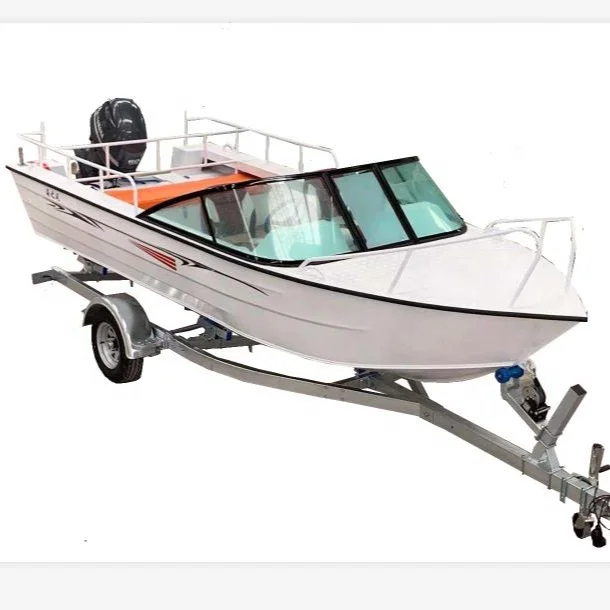 Fishing Boat Fiberglass - KAIP เรือยอชท์อลูมิเนียมหรูหรา 5.28M CE ตกปลาอลูมิเนียมเรือกู้ภัยเรือเร็ว