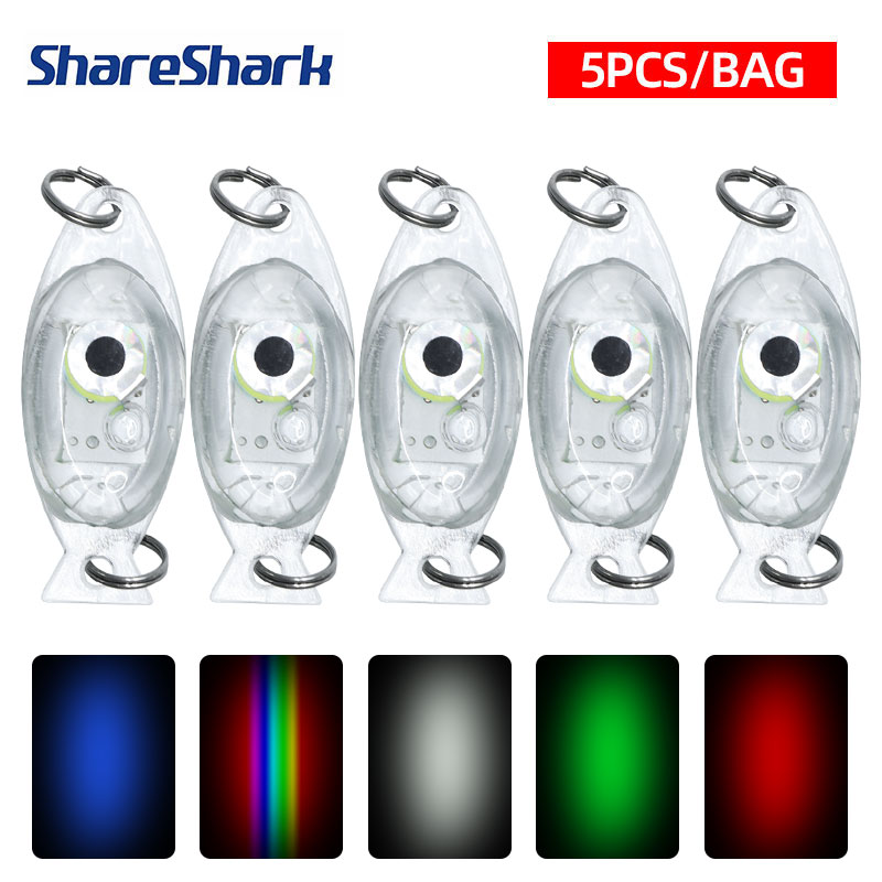 Fishing Boat Navigation Light - ไฟตกปลาใต้น้ำ ShareShark 5 ชิ้น ไฟ LED