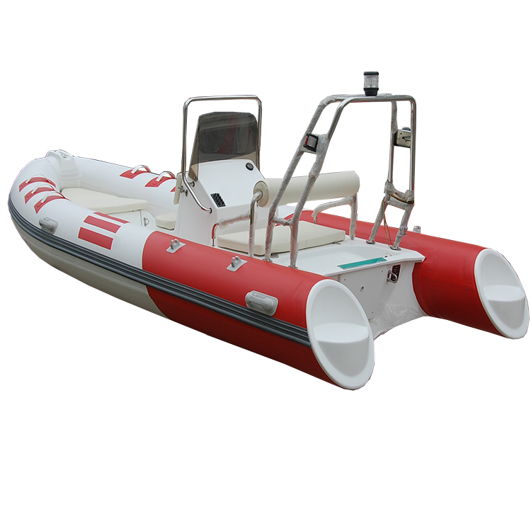 Fishing Boat Fiberglass - Zhenbo 480 ตกปลาด้านล่างแข็ง Hypalon เรือพายเรือพายเรือยอชท์ตัวเรือไฟเบอร์กลาสกึ่งแข็ง