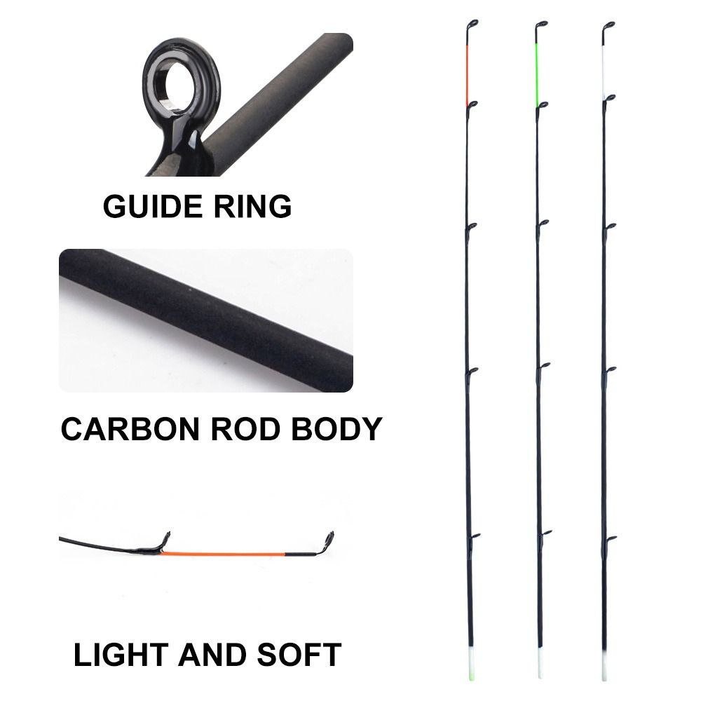 Fishing Boat Fiberglass - เบ็ดตกปลาคาร์บอนไฟเบอร์ FTK ปลายด้านบน120gm/h ป้อนคันเบ็ดคาร์พอุปกรณ์ตกปลา