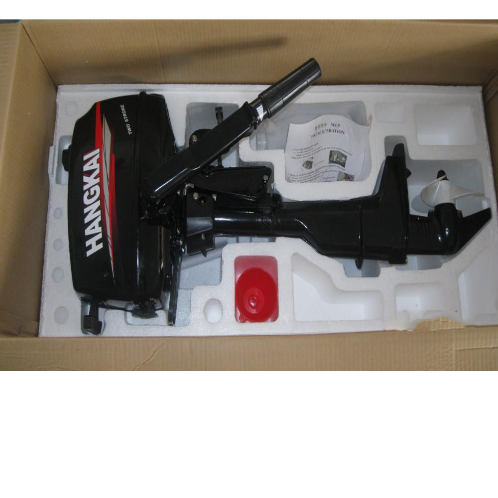 Fishing Boat Outboard Motor - เครื่องยนต์เรือตกปลาแบบติดท้าย Hangkai 6 แรงม้า 2 จังหวะ