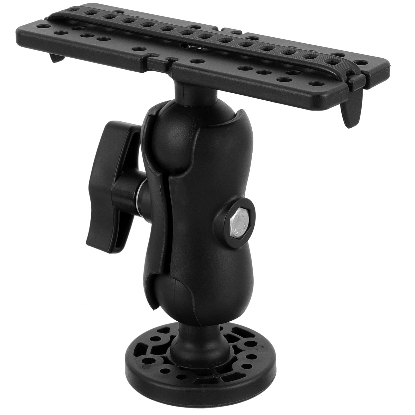 Fishing Boat Depth Finder - ที่ยึดเครื่องหาปลาสำหรับเรือ ปรับมุมได้ ขาตั้งคันเบ็ดตกปลา ที่ยึดเครื่องหาความลึกสำหรับเรือคายัค ติดตั้งง่าย