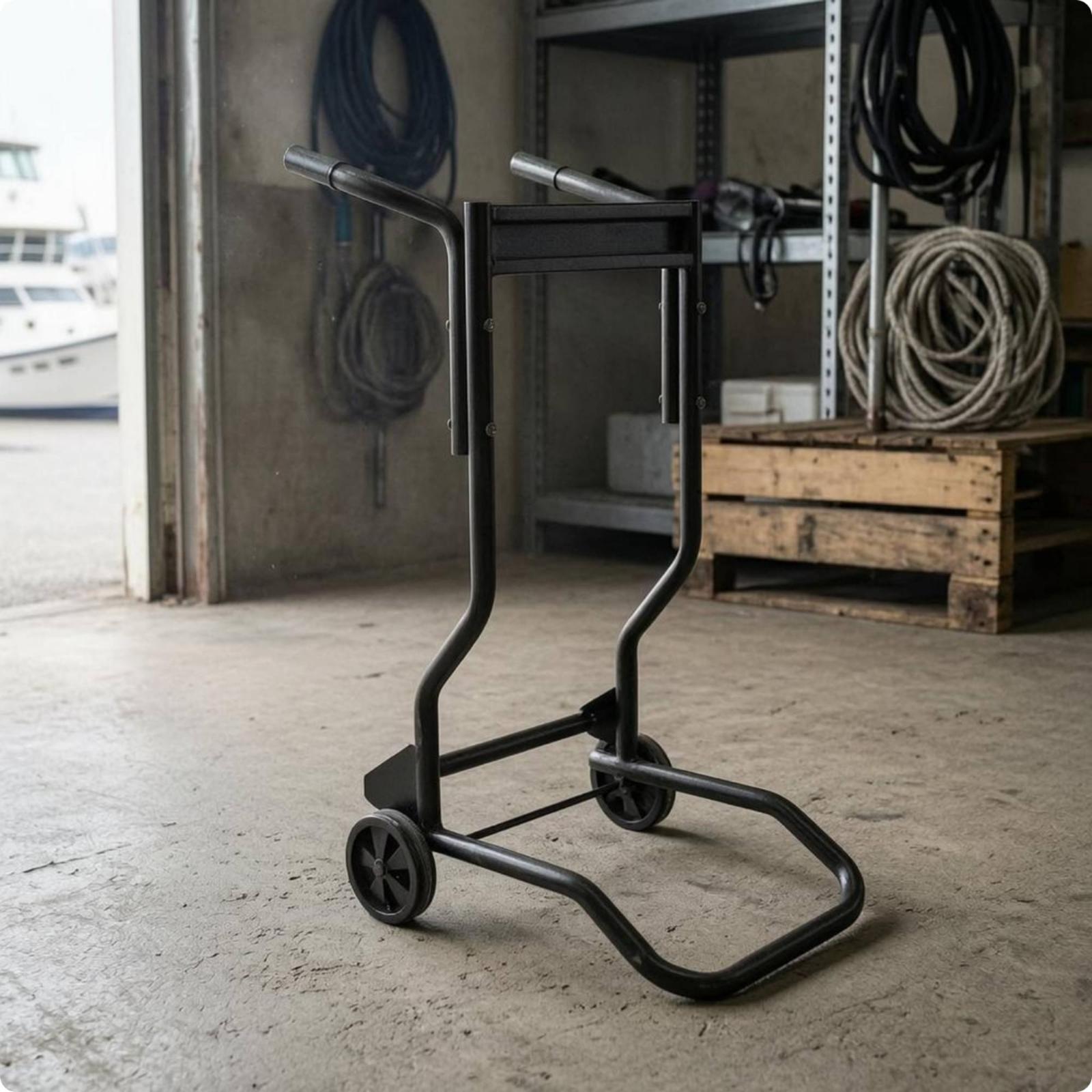 รถเข็นเครื่องยนต์นอกเรือแบบพับ - Fishing Boat Outboard Motor บทวิจารณ์และราคา
