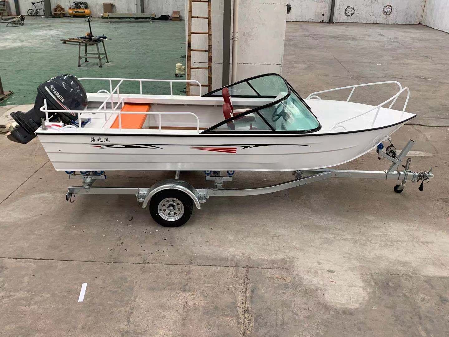 เรือประมง8ที่นั่งยาว5.28เมตรเร - Fishing Boat Fiberglass บทวิจารณ์และราคา