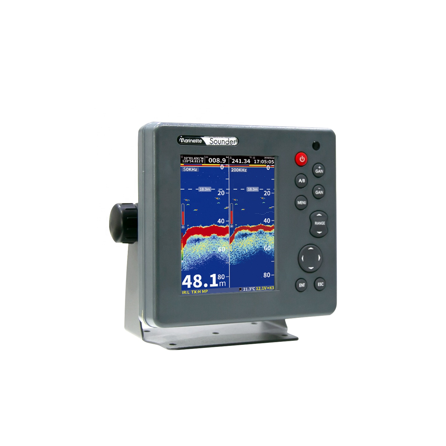อุปกรณ์เสริมเรือมารีนไลท์ เครื - Fishing Boat Depth Finder บทวิจารณ์และราคา