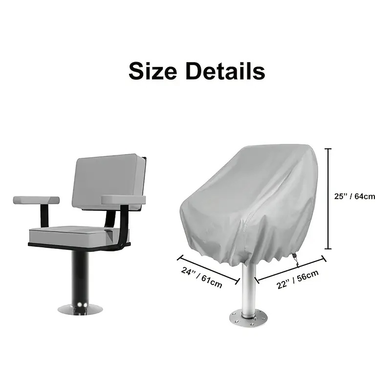 ผ้าคลุมเบาะเรือกันน้ำ 1 ชิ้น,  - Fishing Boat Seat บทวิจารณ์และราคา