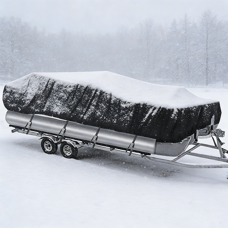 ผ้าคลุมเรือทนทาน ป้องกันลม ดีไ - Fishing Boat Cover บทวิจารณ์และราคา