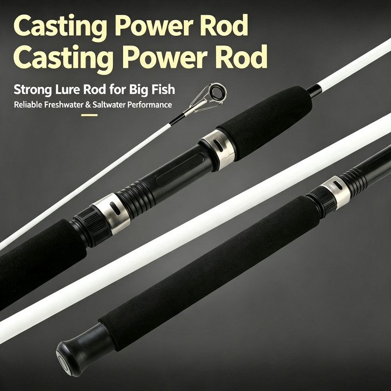 คันเบ็ดตกปลาแบบสปินนิ่งทำจากไฟ - Fishing Boat Fiberglass บทวิจารณ์และราคา